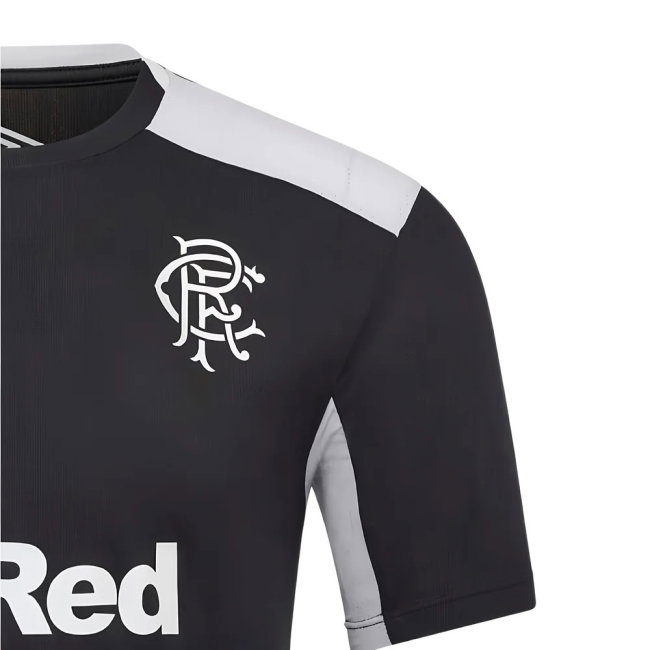 2025-2026 Rangers Pro Training Tee (Caviar) (Bajrami 14)-SoccerKits Hub | Buy Soccer Jerseys Online